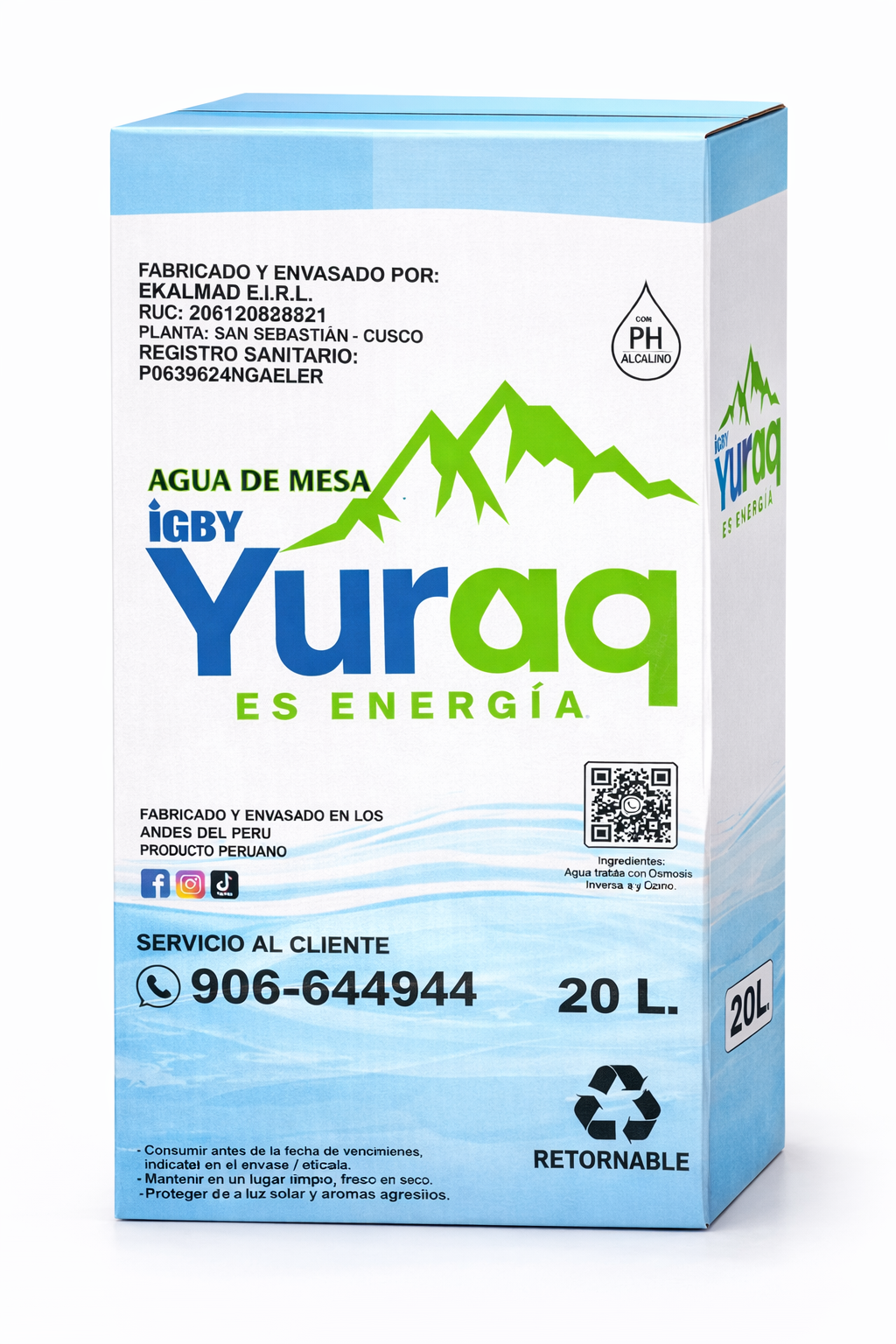 Yuraq Caja 20L