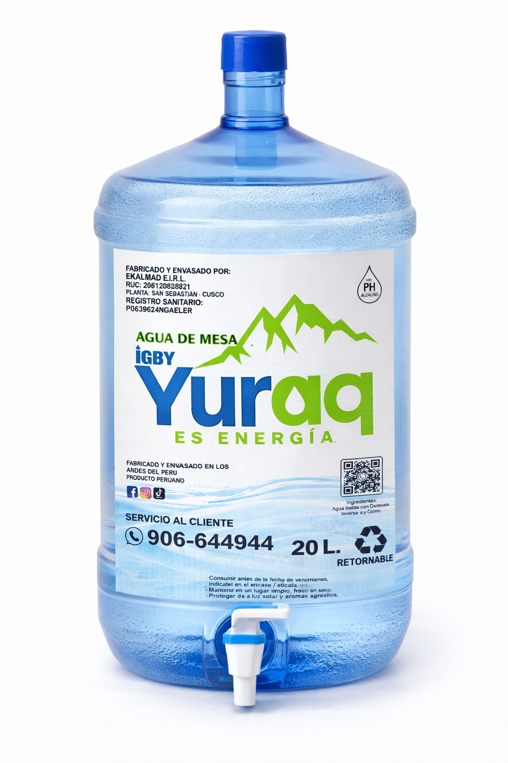 Yuraq Bidón 20L